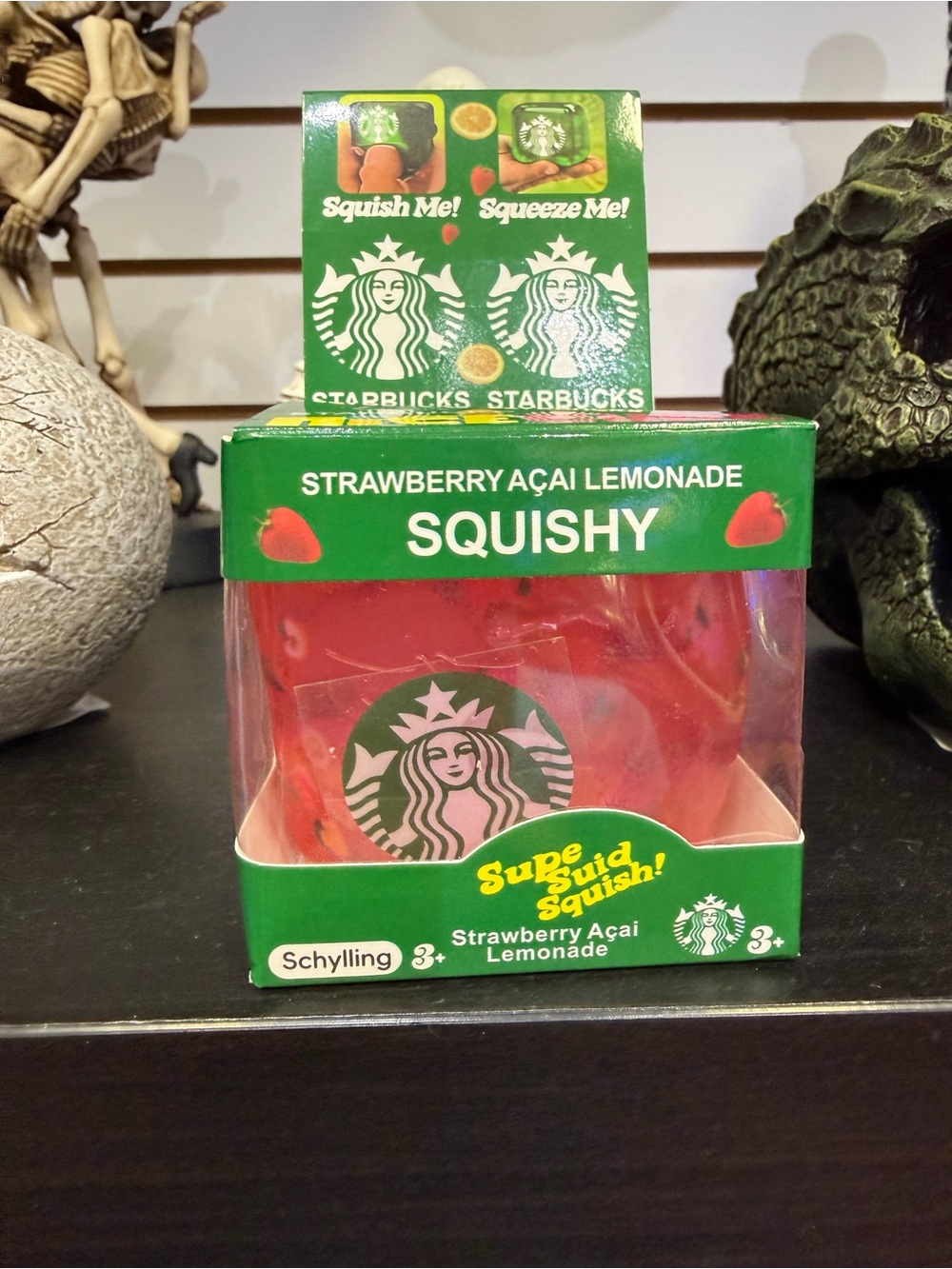 Starbucks Green Logo Squishy Cube